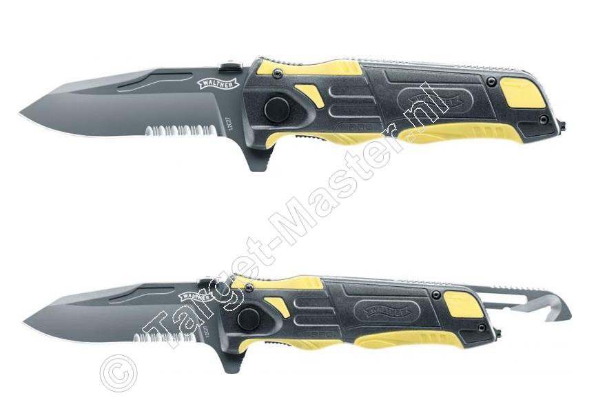 Walther Pro RESCUE KNIFE Mes Yellow